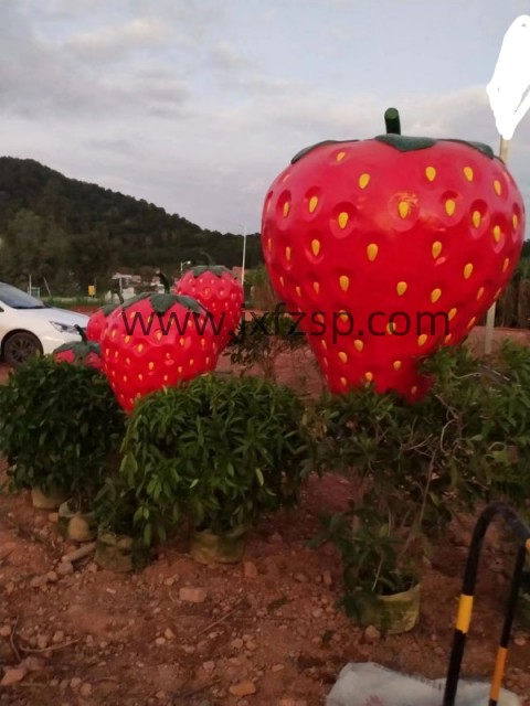 <b>樹脂工藝品展模仿真草莓食物模型</b>